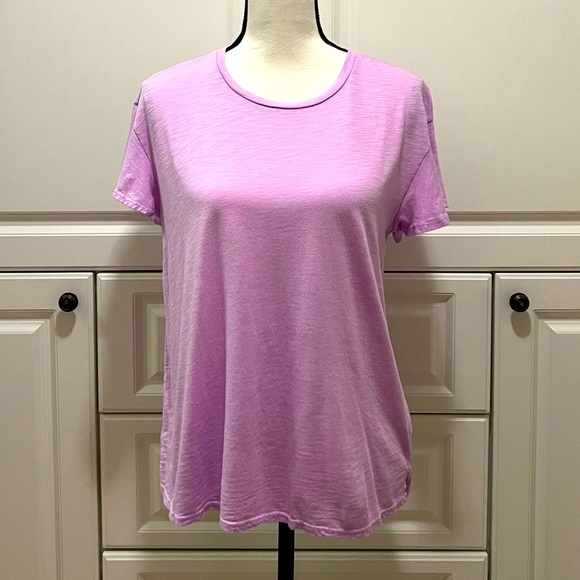 NWOT Anthropologie T.La Monika Flutter Sleeve Tee Size Small - Picture 2 of 8